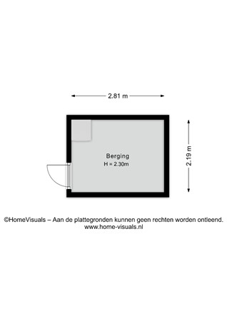 Floorplan - Regulus 36, 7904 KK Hoogeveen